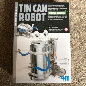 Green Science Tin Can Robot